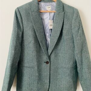 J. Crew Herringbone Blazer NWT Blogger Fav